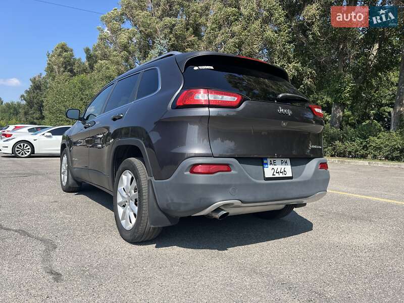 Позашляховик / Кросовер Jeep Cherokee 2015 в Дніпрі