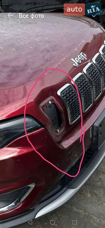 Внедорожник / Кроссовер Jeep Cherokee 2019 в Радомышле фото 28 Внедорожник / Кроссовер Jeep Cherokee 2019 в Радомышле