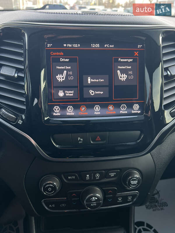 Внедорожник / Кроссовер Jeep Cherokee 2019 в Белой Церкви