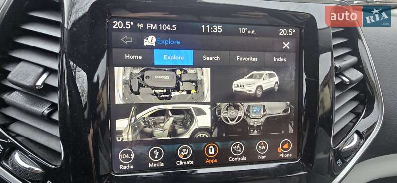 Позашляховик / Кросовер Jeep Cherokee 2018 в Запоріжжі