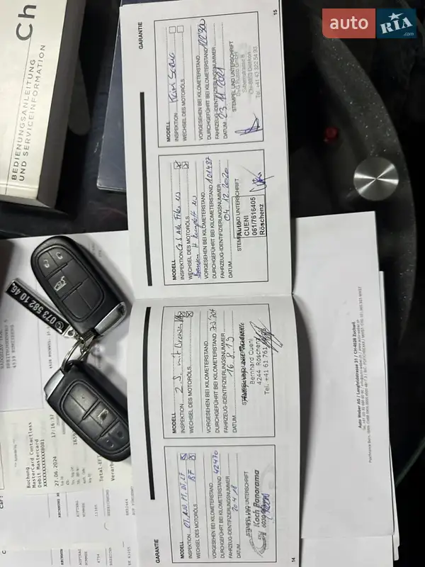Внедорожник / Кроссовер Jeep Cherokee 2015 в Киеве документ