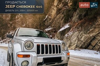 Внедорожник / Кроссовер Jeep Cherokee 2004 в Ровно