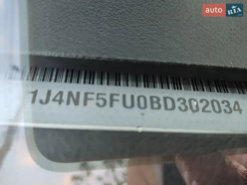 Jeep Compass 2011 VIN 1J4NF5FU0BD302034 фото оголошення 9 з 51