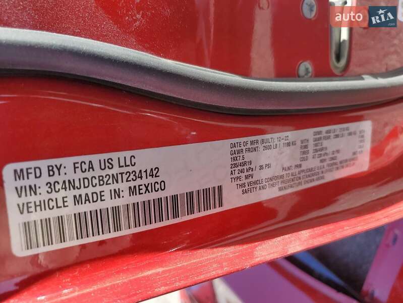 Позашляховик / Кросовер Jeep Compass 2022 в Києві