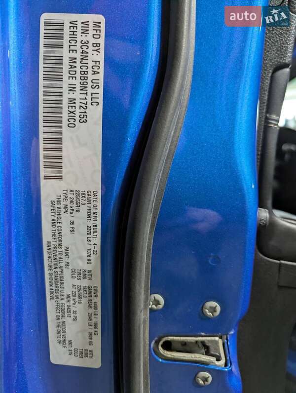 Внедорожник / Кроссовер Jeep Compass 2022 в Харькове