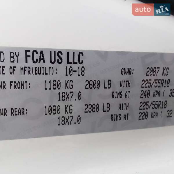 Позашляховик / Кросовер Jeep Compass 2018 в Черкасах