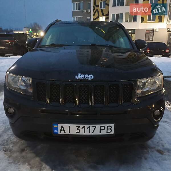 2014 Jeep Compass, VIN 1C4NJDEB4ED855448:plate — фото 1 (autoria)
