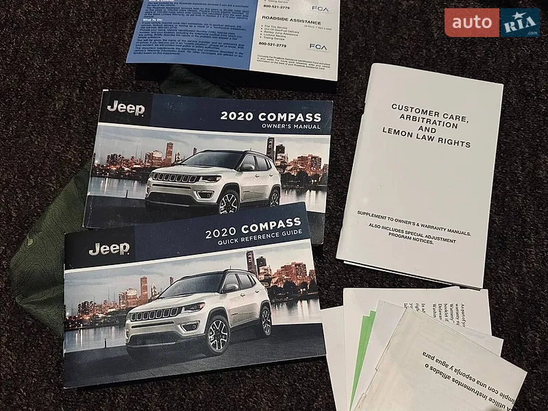 Внедорожник / Кроссовер Jeep Compass 2020 в Полтаве документ