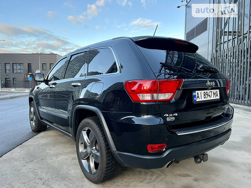 Позашляховик / Кросовер Jeep Grand Cherokee 2012 в Києві