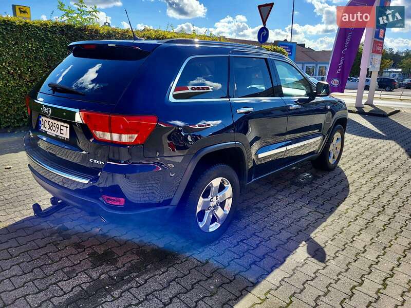 Внедорожник / Кроссовер Jeep Grand Cherokee 2012 в Луцке