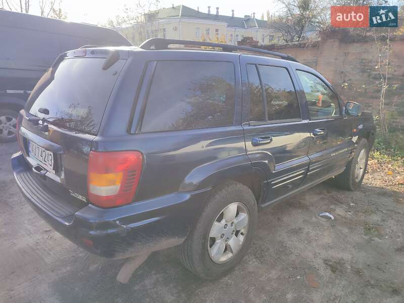 Внедорожник / Кроссовер Jeep Grand Cherokee 2002 в Полтаве
