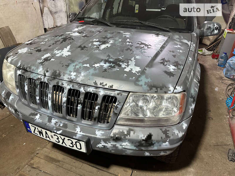 Внедорожник / Кроссовер Jeep Grand Cherokee 2002 в Запорожье