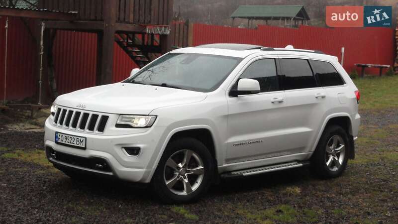 Позашляховик / Кросовер Jeep Grand Cherokee 2013 в Ужгороді