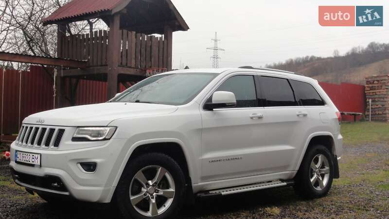 Позашляховик / Кросовер Jeep Grand Cherokee 2013 в Ужгороді