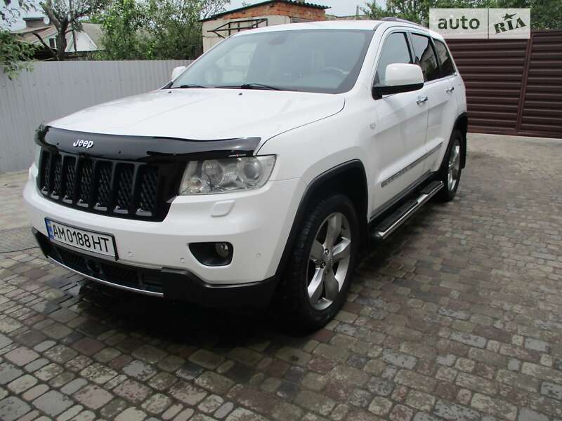 Позашляховик / Кросовер Jeep Grand Cherokee 2012 в Житомирі