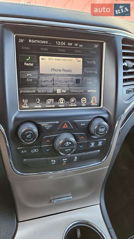 Позашляховик / Кросовер Jeep Grand Cherokee 2014 в Києві