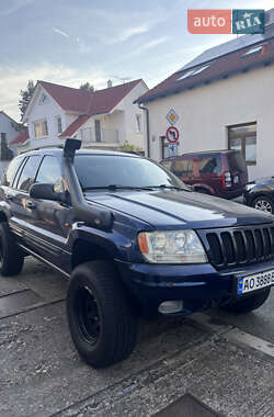 Внедорожник / Кроссовер Jeep Grand Cherokee 2002 в Тячеве