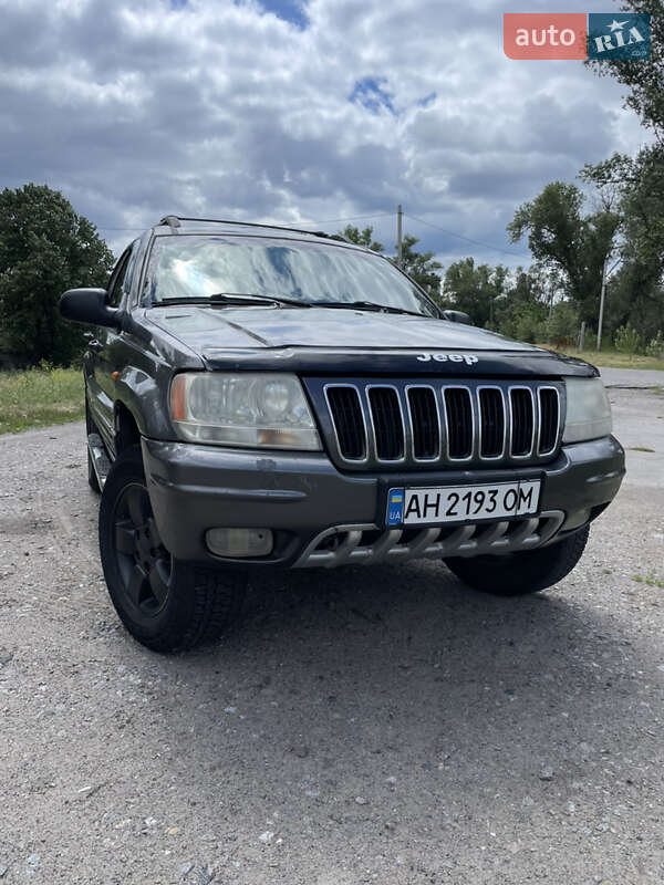 Внедорожник / Кроссовер Jeep Grand Cherokee 2002 в Кременчуге