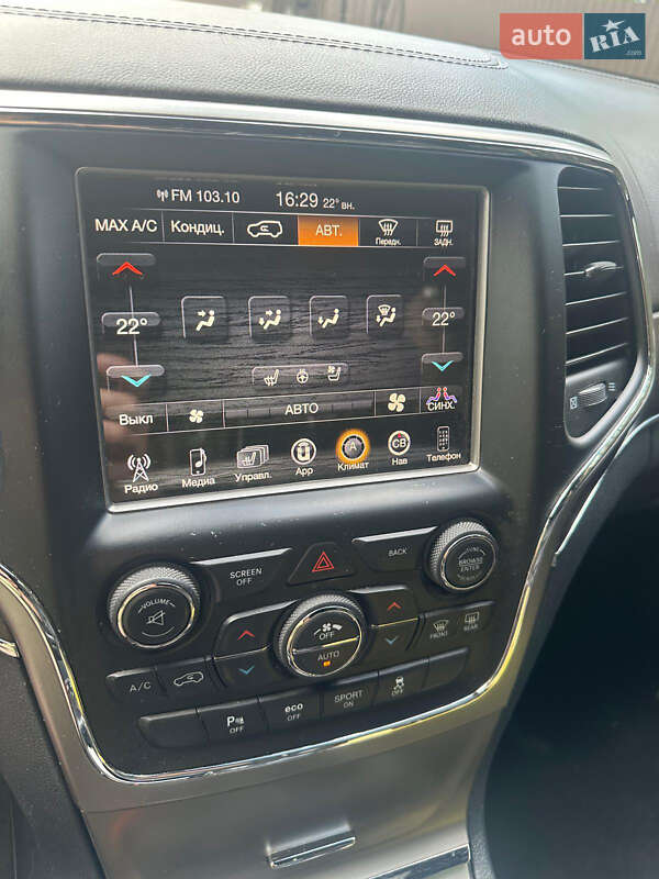 Внедорожник / Кроссовер Jeep Grand Cherokee 2017 в Киеве фото 8 Внедорожник / Кроссовер Jeep Grand Cherokee 2017 в Киеве