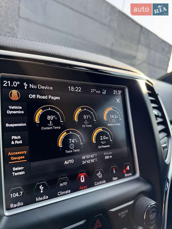 Внедорожник / Кроссовер Jeep Grand Cherokee 2018 в Ивано-Франковске