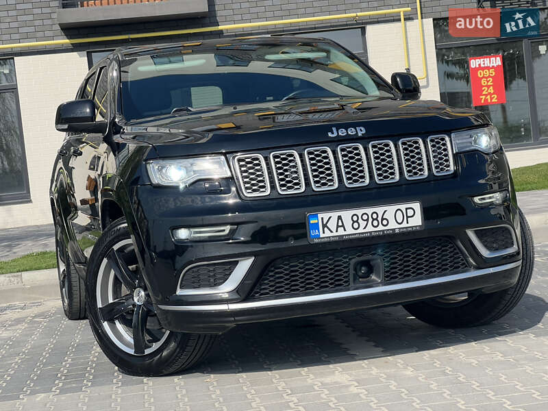 Внедорожник / Кроссовер Jeep Grand Cherokee 2017 в Киеве