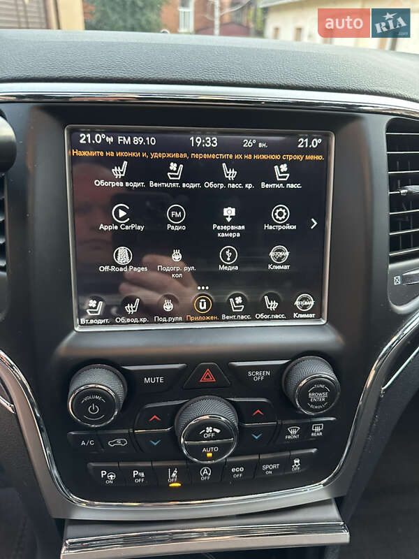 Внедорожник / Кроссовер Jeep Grand Cherokee 2018 в Сумах