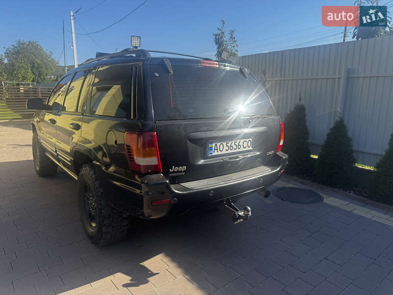 Внедорожник / Кроссовер Jeep Grand Cherokee 2002 в Ужгороде
