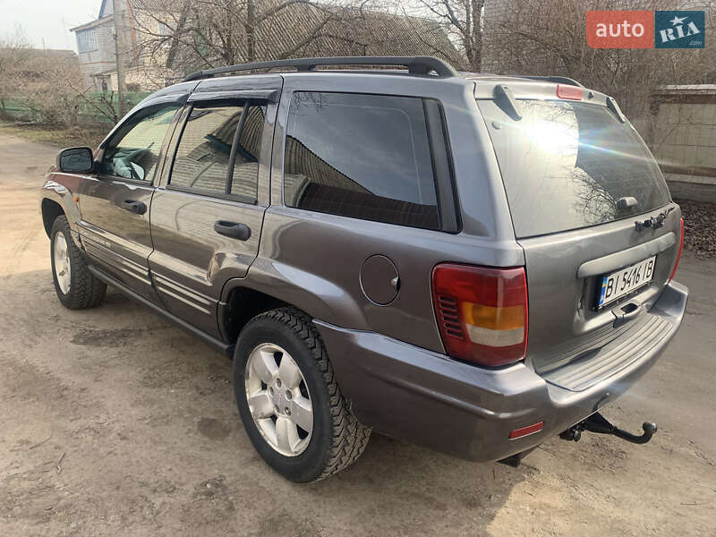 Внедорожник / Кроссовер Jeep Grand Cherokee 2003 в Кременчуге