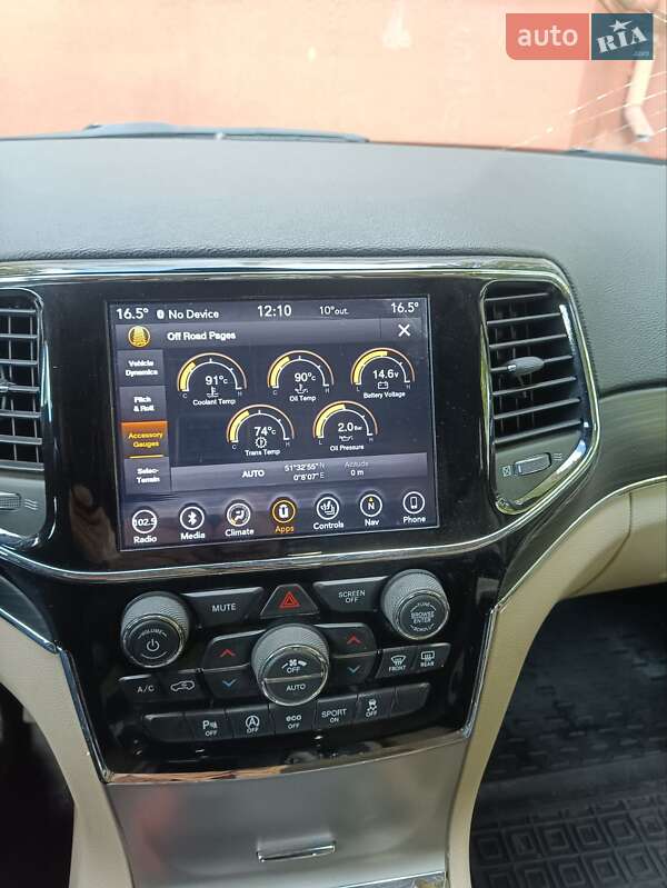 Внедорожник / Кроссовер Jeep Grand Cherokee 2018 в Шостке