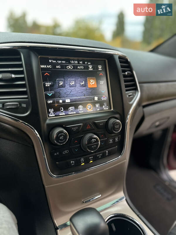 Внедорожник / Кроссовер Jeep Grand Cherokee 2017 в Сумах фото 16 Внедорожник / Кроссовер Jeep Grand Cherokee 2017 в Сумах
