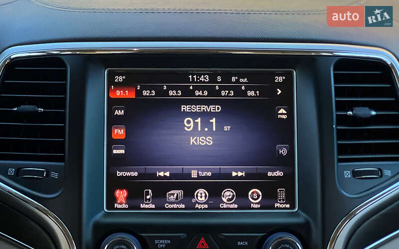 Внедорожник / Кроссовер Jeep Grand Cherokee 2015 в Львове