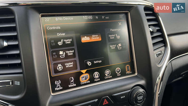 Внедорожник / Кроссовер Jeep Grand Cherokee 2016 в Львове