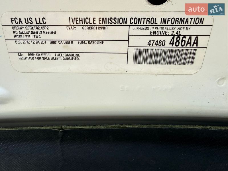 Внедорожник / Кроссовер Jeep Patriot 2016 в Надворной