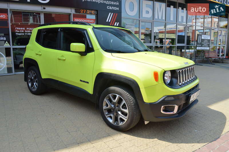 Позашляховик / Кросовер Jeep Renegade 2017 в Львові