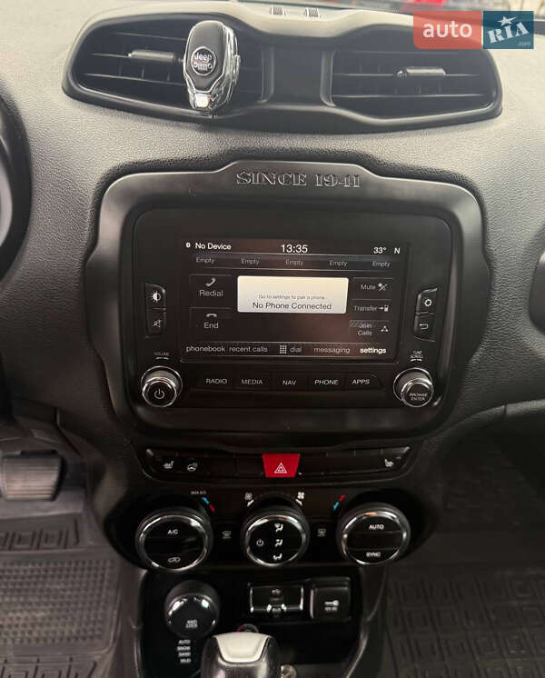 Внедорожник / Кроссовер Jeep Renegade 2016 в Черновцах