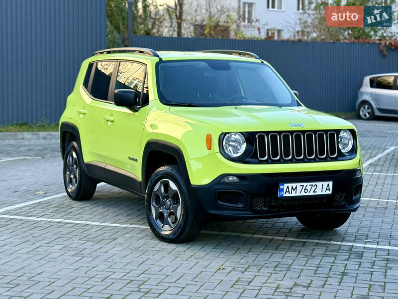 Внедорожник / Кроссовер Jeep Renegade 2017 в Житомире фото 2 Внедорожник / Кроссовер Jeep Renegade 2017 в Житомире
