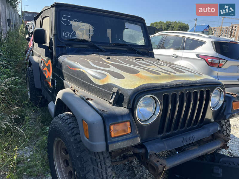 Внедорожник / Кроссовер Jeep Wrangler 2003 в Львове