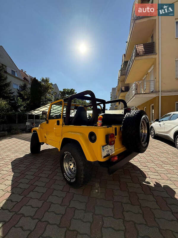 Внедорожник / Кроссовер Jeep Wrangler 1996 в Ужгороде фото 9 Внедорожник / Кроссовер Jeep Wrangler 1996 в Ужгороде