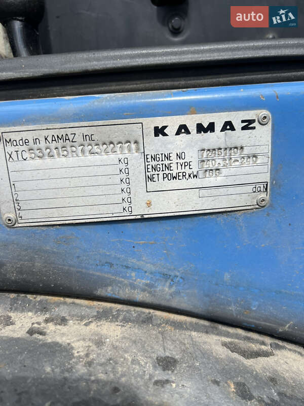 Самосвал КамАЗ 53215 2007 в Гайсине фото 5 Самосвал КамАЗ 53215 2007 в Гайсине