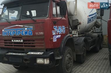 Бетономешалка (Миксер) КамАЗ 53220 2008 в Ивано-Франковске