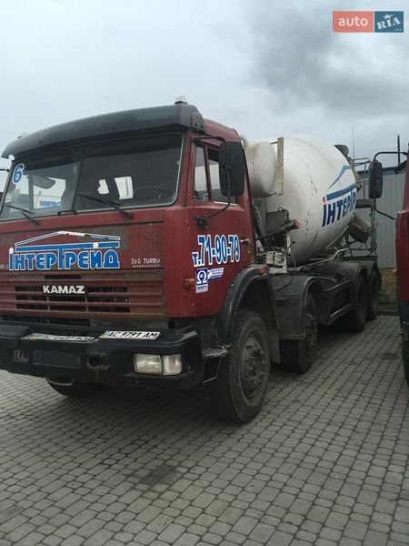 Бетономешалка (Миксер) КамАЗ 53220 2008 в Ивано-Франковске