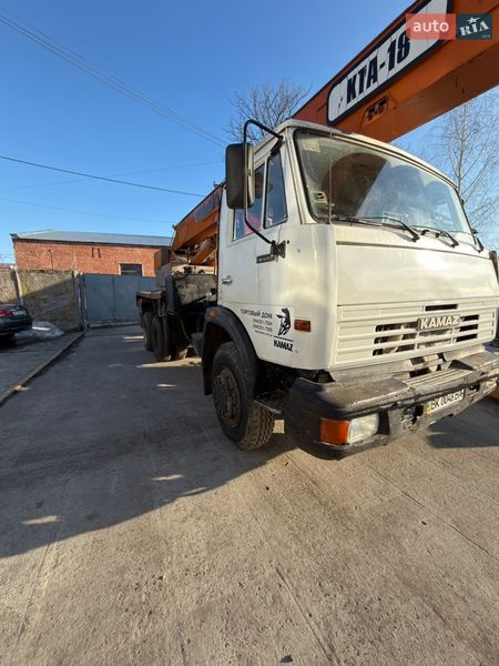 Автокран КамАЗ 55111 2007 в Ровно