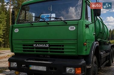 Машина ассенизатор (вакуумная) КамАЗ 55111 2008 в Луцке