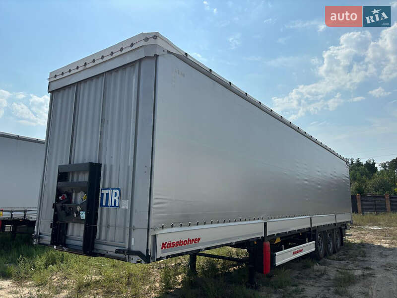 Тентованный борт (штора) - полуприцеп Kassbohrer Maxima 2023 в Киеве