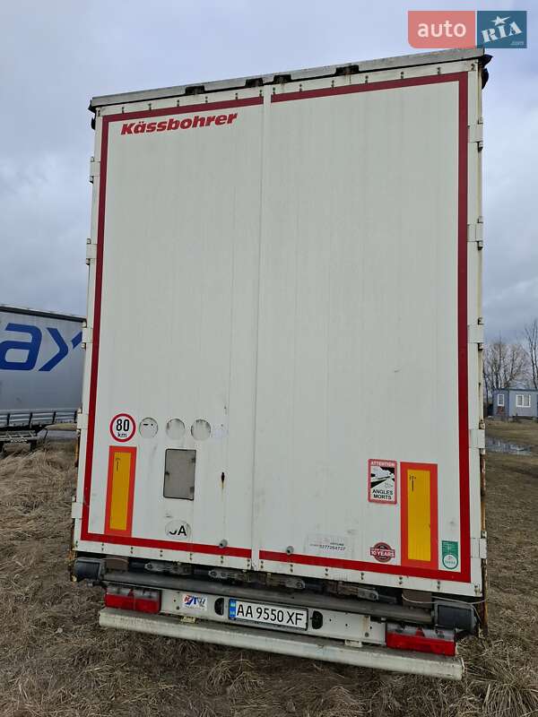 Тентованный борт (штора) - полуприцеп Kassbohrer Maxima 2018 в Бородянке фото 3 Тентованный борт (штора) - полуприцеп Kassbohrer Maxima 2018 в Бородянке