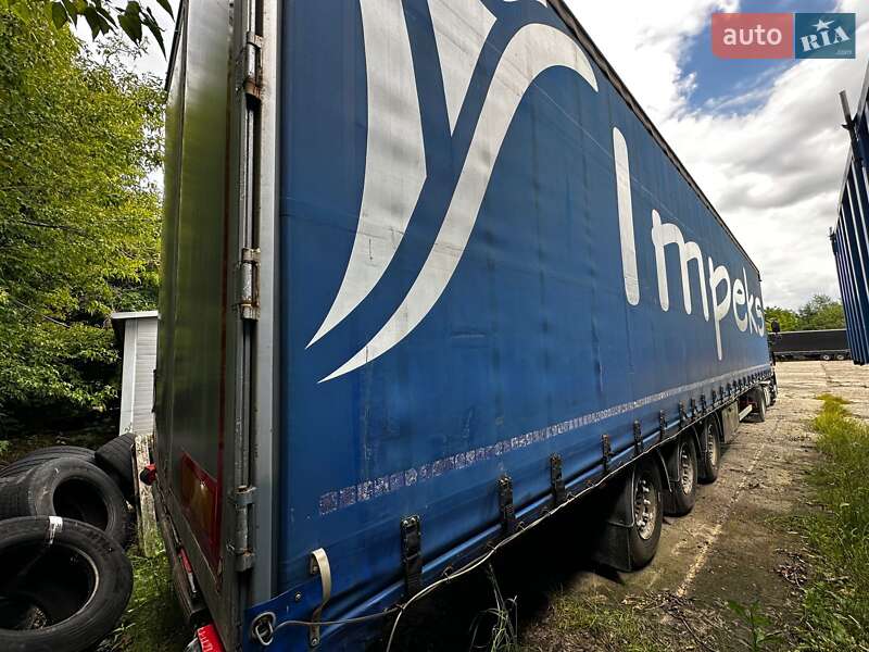 Тентованный борт (штора) - полуприцеп Kassbohrer Maxima 2012 в Луцке