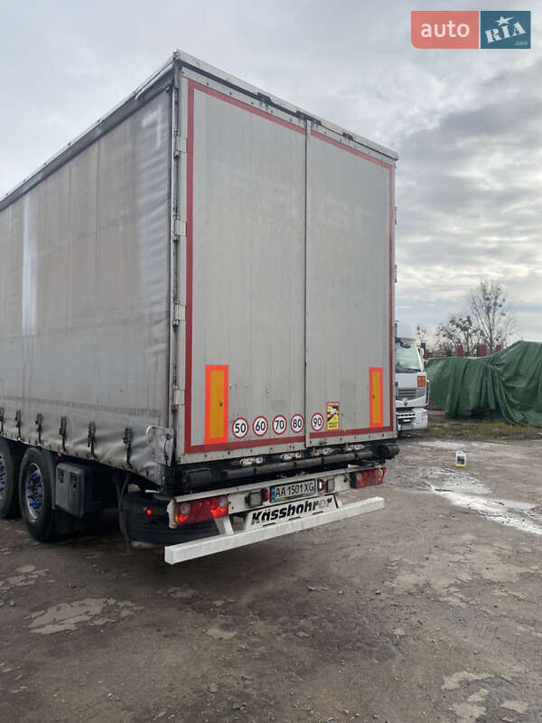 Тентованный борт (штора) - полуприцеп Kassbohrer Maxima 2013 в Буче