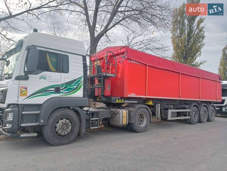 Зерновоз - напівпричіп Kassbohrer XS 2023 в Локачах