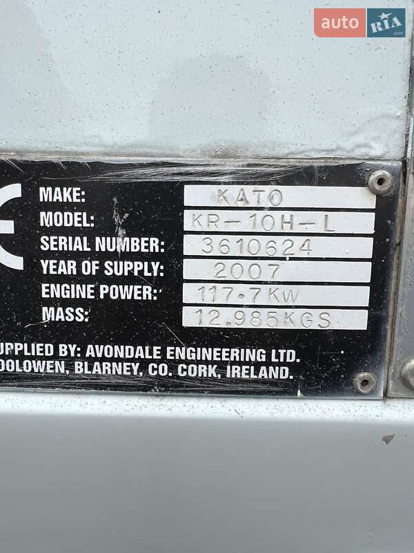 Автокран Kato KR 2007 в Одессе фото 9 Автокран Kato KR 2007 в Одессе