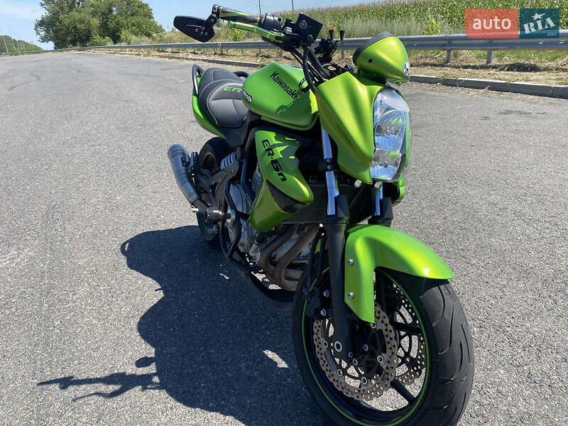 Мотоцикл Без обтекателей (Naked bike) Kawasaki ER-6N 2008 в Тальном